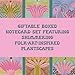 Botanical Fantasy Notes - 20 Notecards and Envelopes