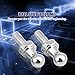 2 Pcs Car Iron Ball Stud Bolt Strong Wear Quick Fix Applicable Scene Gas Struts Ball Ended Bonnet