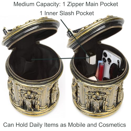 Image of Men PVC Unique Novelty Weird Shape Handbag Purse Detachable Strap Crossbody Shoulder Bag for Women