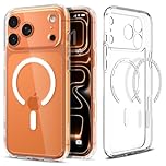 Spigen Cover per iPhone 17 Pro Max, Ultra Hybrid MagFit, Compatibile con MagSafe [Tecnologia DuraClear] - Clear White