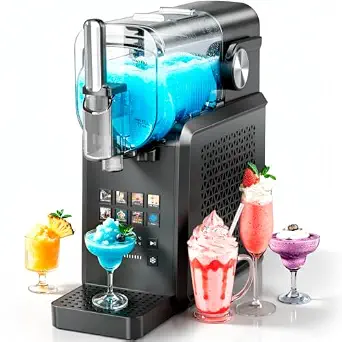 Slushie Machine for Home, 8 Presets, No Ice Needed, 61oz
