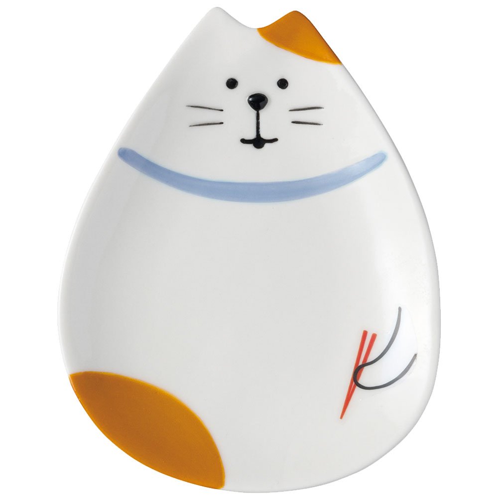 Amazon｜DECOLE 満腹ねこ豆皿 ミケ ZCB-37334｜小皿 オンライン通販