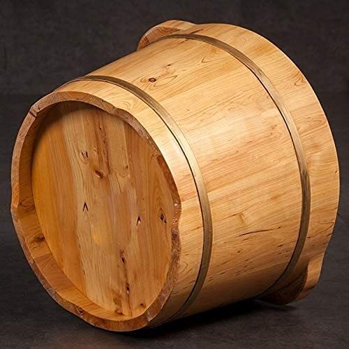 Spa de pies de madera maciza para masaje y pedicura miniatura 3