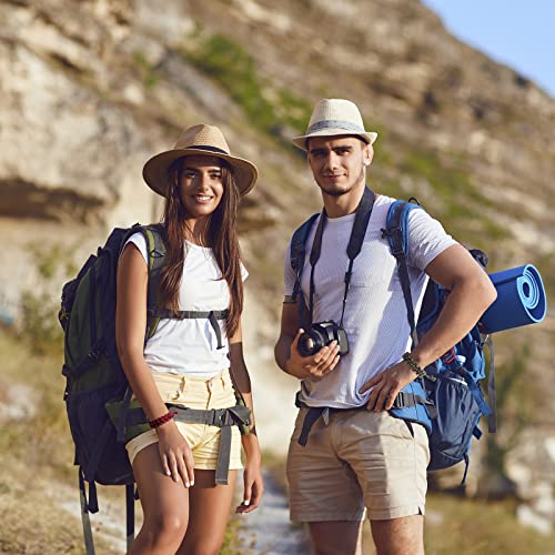 50 Pieces Adjustable Paracord Bracelets Bulk Friendship Bracelets Camo Parachute Survival Bracelet Braided Bracelet Wristband For Men Boys Teens Men Camping Climbing Theme Party, 6 Colors #TOP3