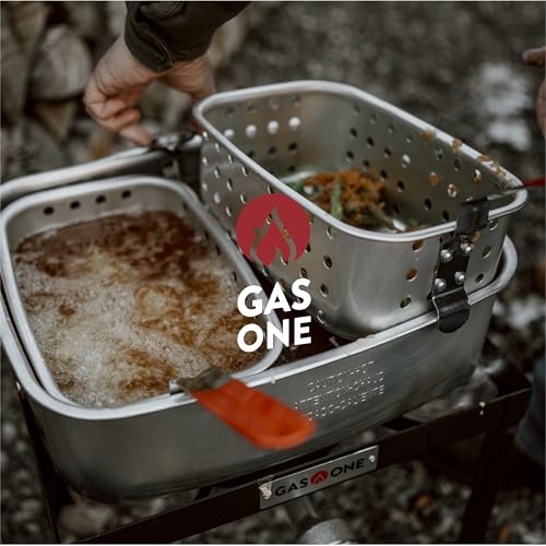 Gas-One-Double-Fryer-with-2-Baskets-Propane-Burners-for-Outdoor-Cooking–Heavy-Duty-18Qt-Aluminum-Pot-Outdoor-Deep-Fryer-with-Cast-Iron-Burner–Propane-Deep-Fryer-with-Thermometer Gas One Double Fryer with 2 Baskets Propane Burners for Outdoor Cooking–Heavy Duty 18Qt Aluminum Pot Outdoor Deep Fryer with Cast Iron Burner–Propane Deep Fryer with Thermometer
