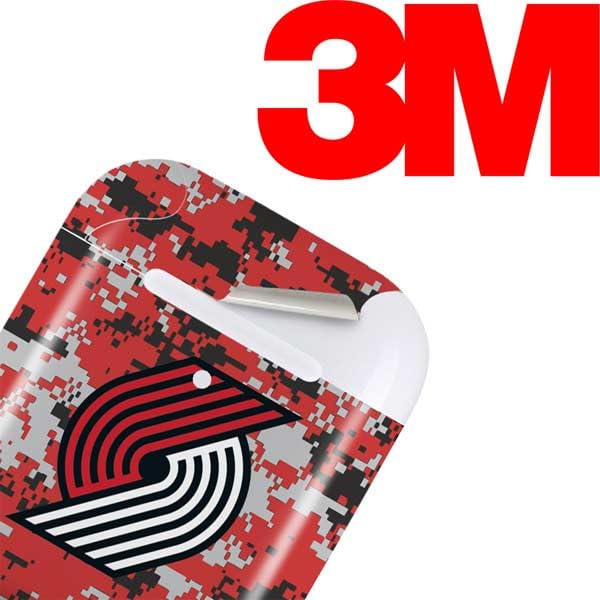 Skinit Decal Audio Skin Compatible with Apple AirPods - Officially Licensed NBA Portland Trail Blazers Digi Camo Design