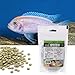Haodream Fischfutter Spirulinas Tabletten Die Wachstum Ziergarnelen Verbessern. Ausgewogene Mischkost Mit Proteingehalt. 2 6-Unzen Futter Für Den Urlaub Süßwasser