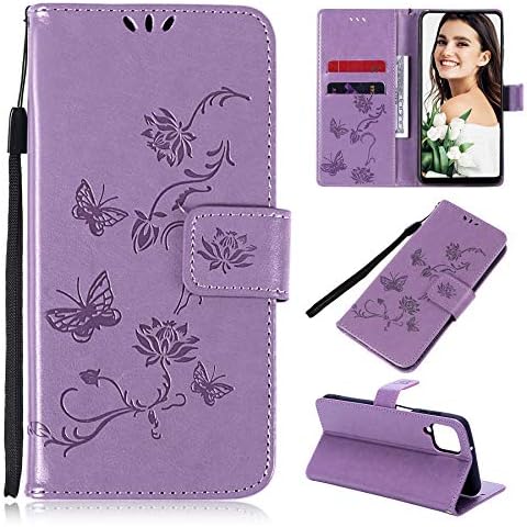 FCHUI Samsung Galaxy A12 Wallet Case Cover