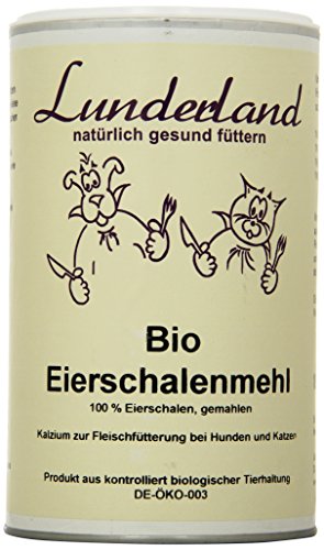 Lunderland - Bio-Eierschalenmehl, 800 g, 1er Pack (1 x 800 g)
