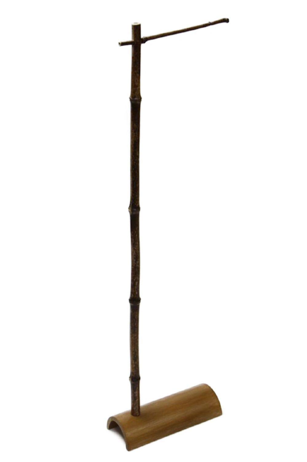 風鈴　黒竹風鈴スタンド付き② 風鈴 黒竹風鈴スタンド付き②