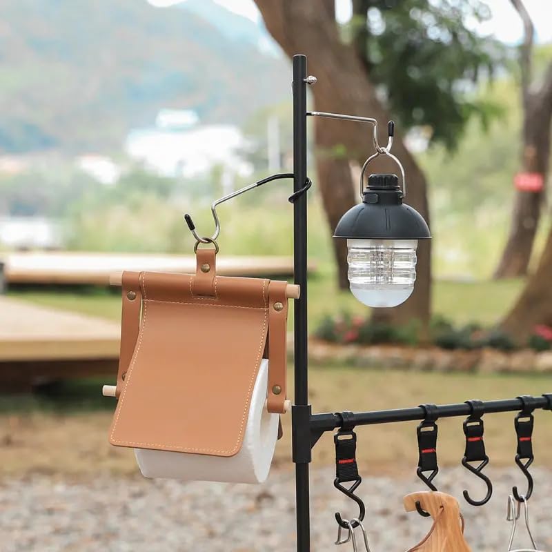 Image of Multipurpose Hooks for Hanging Bags, Lanterns, Clothes & Camping Accessories | Metal Utility Hangers for Kitchen, Wardrobe, Garden & Outdoor Use | 5-Piece Set (5 pc Set)