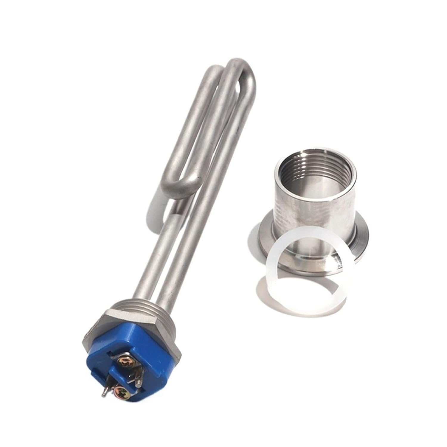 DN25 G1 BSP Thread Water Heater Resistance 120V 240V Stainless Steel Immersion Solar Heating Element 1000W 2000W 2500W