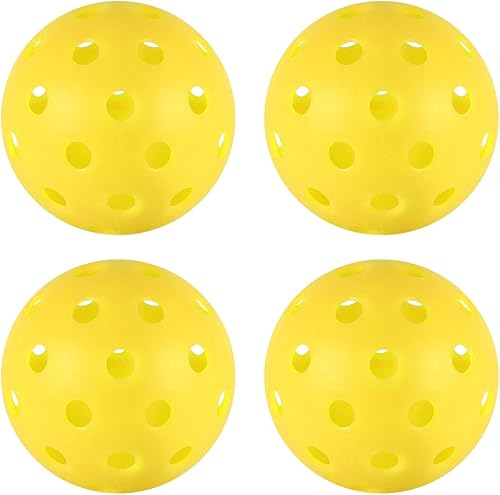 Miniatura 14 de 4/6/12/20/50/100 pcs Pickleball Balls,40 Hole Indoor Pickleball Balls,8mm Precision Drilled-Spaced Pickle Ball Set-Profession Plastic Ball for 20
