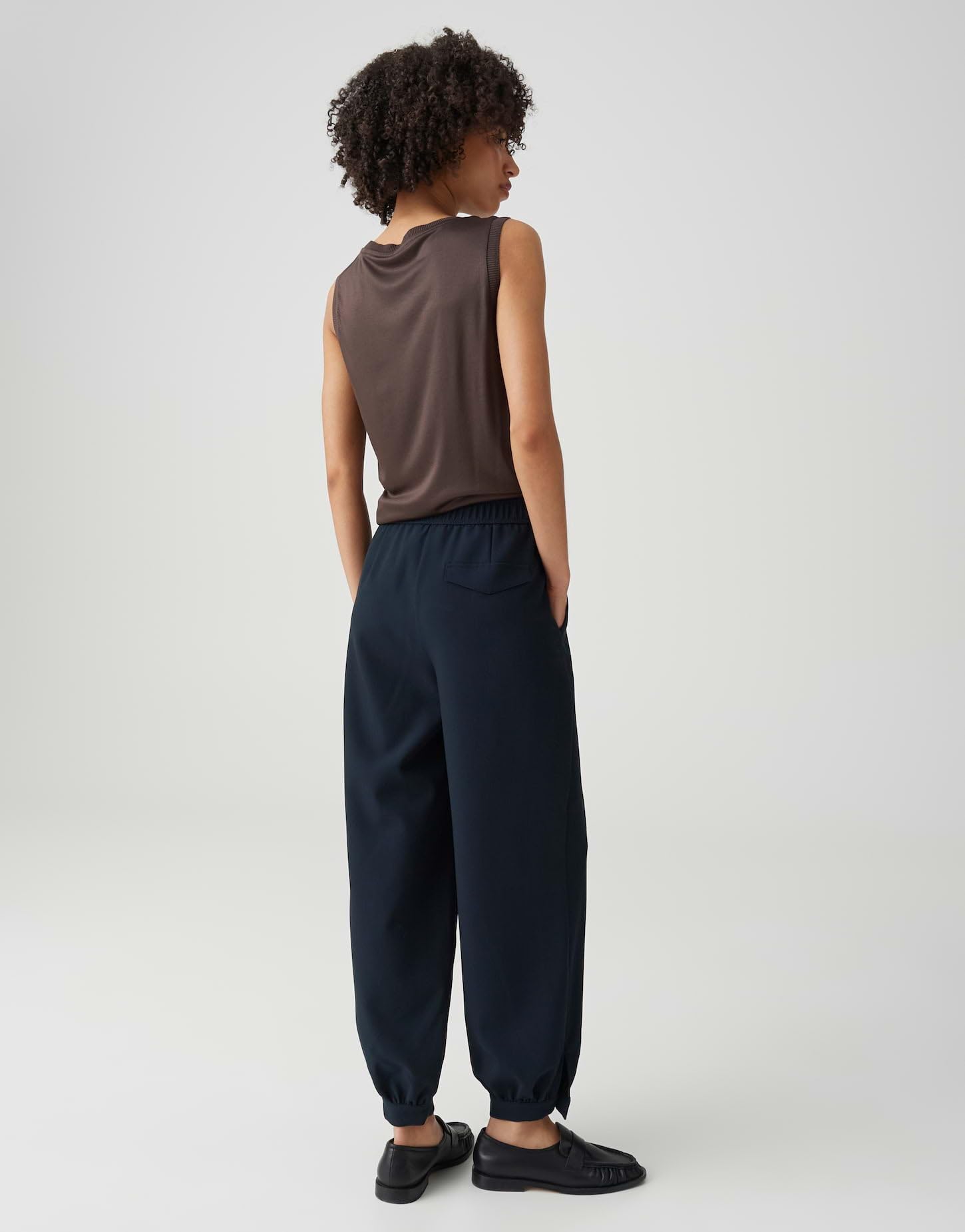 OPUS Damen Barrel Pants | MYHA Balloon Relaxed Ballonhose mit Komfortbund