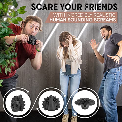 Screaming Aztec Death Whistle: Authentic Human Sounding Screams - Ancient Aztec War Whistle Replica - Loudest Scream Whistle At 125+ Decibels - Gifts For Men Who Have Everything - Arkaeology #TOP1