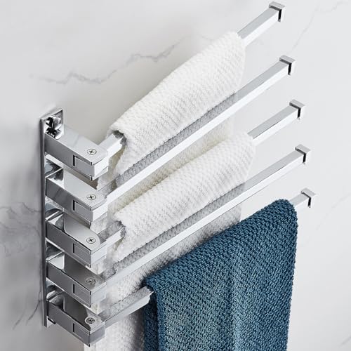Porte-serviette en aluminium de qualité supérieure et durable - 6