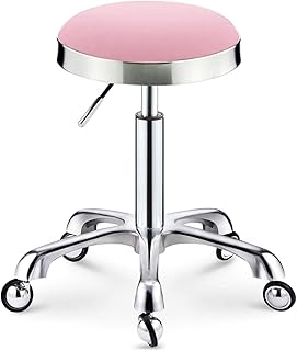 Swivel Stool Chair Height Adjustable Saddle Stool Massage Rolling Work Chair for Beauty Salon Kitchen Spa, Adjustable Hydraulic Stool on Wheels Dental Chair for Kitchen,Salon,Bar,Office,Massage
