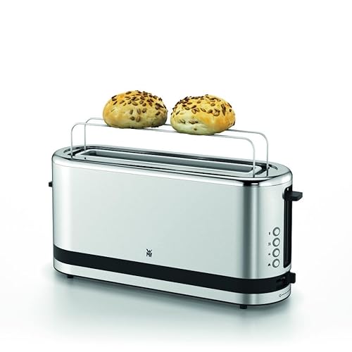 WMF Küchenminis Toaster Langschlitz mit Brötchenaufsatz, 2 Scheiben, XXL, Bagel-Funktion, Langschlitztoaster mit 7 Bräunungsstufen, 900W, Toaster edelstahl matt - Image 6