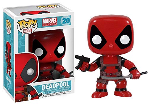POP Funko Marvel Vinyl Deadpool with Gun and Sword - Figura de Vinilo Coleccionable - Idea de Regalo- Mercancia Oficial - Juguetes para Niños y Adultos - Comic Books Fans