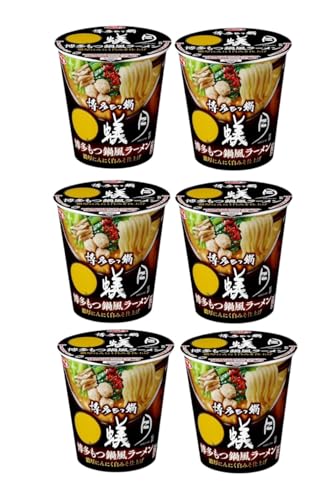 【まとめ買い】博多もつ鍋 蟻月監修 博多もつ鍋風ラーメン 6個