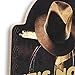 Open Road Brands Disney Indiana Jones It's Not the Years It's the Mileage Wood Wall Decor - Classic Indiana Jones Sign for Man Cave or Movie Room