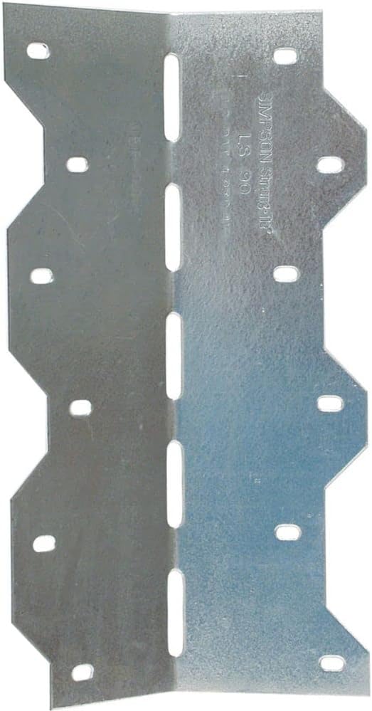 Simpson Strong-Tie LS90-7-7/8 18-Gauge Galvanized Adjustable L Angle