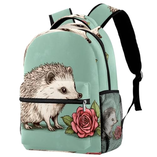 Sac à dos de voyage Campus porte-bouteille enfant motif lotus