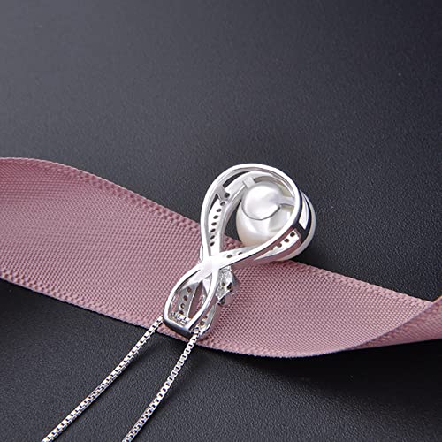 Collier de perle en argent pour femmes idéal pour illuminer vos tenues quotidiennes - 2