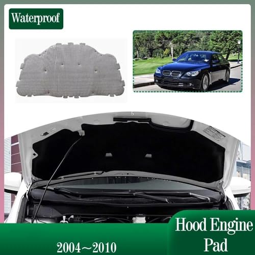 Tapis d'isolation phonique capot BMW E60 E61 pour des trajets silencieux - 3