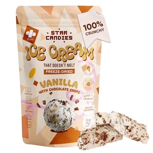 Star Candies Freeze Dried Ice Cream, 50g Pack