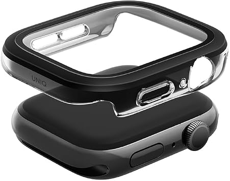 UNIQ TEMPERL  CAM EKRANLI VOUTE SAAT KILIFI 42MM JET S YAH