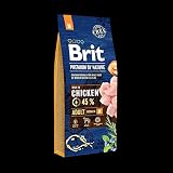 BRIT Premium by Nature Adult M Adulto MANZANA, Pollo, MAÍZ 15 KG