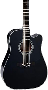 Takamine GD30CE-12 12-string Acoustic-electric Guitar - Black