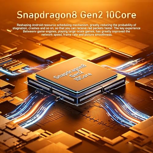 Image of Unlocked Phone C24 Ultra Android Phone 256GB+8GB Large Storage Smart Phone, Android 14 Cell Phone, 6800 mAh Battery, 6.8-inch /5G Dual SIM [Works with T-Mobile, AT&T] Grape Purple