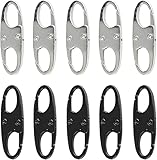 Hochwertiges Material: Gefertigt aus robuster Zinklegierung, widerstandsfähig und langlebig. Die Clips sind präzise verarbeitet mit Federmechanismus, der für zuverlässige Schließung sorgt und das elegante Design erhält.