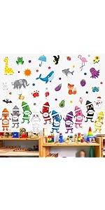 Amazon.com: Kids Playroom Wall Decals Inspirational Wall Stickers ...