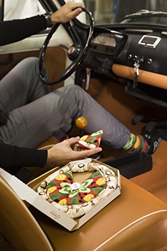 Chaussettes pizza Rainbow Socks style décontracté pour soirée canapé et week-end