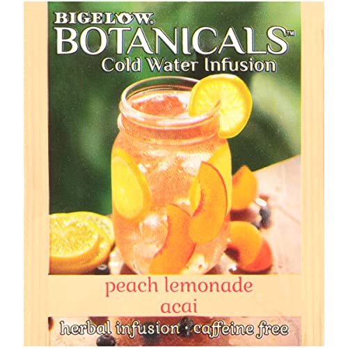 image for Bigelow Tea Bigelow Botanicals Cold Water Infusion Peach Lemonade with