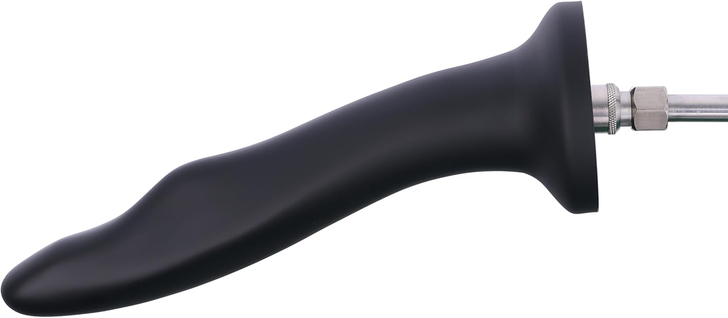 Hismith 11" P-Spot Silicone Anal Plug, 10" Insert-able Length with KlicLok System, L Size - Anal Pleasure