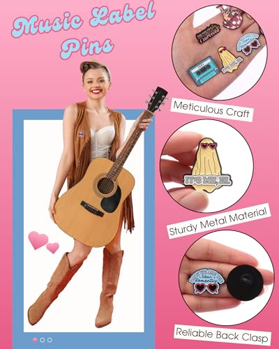 Image of beyonday Creative Singer Pins for Collection Lyrics Album Inspired Brooch Pins for Fans Friendship Brooch Music Lover Enamel Pins on Backpacks Clothes Jeans Hats Concert Gifts for Enthusiasts Women Adults