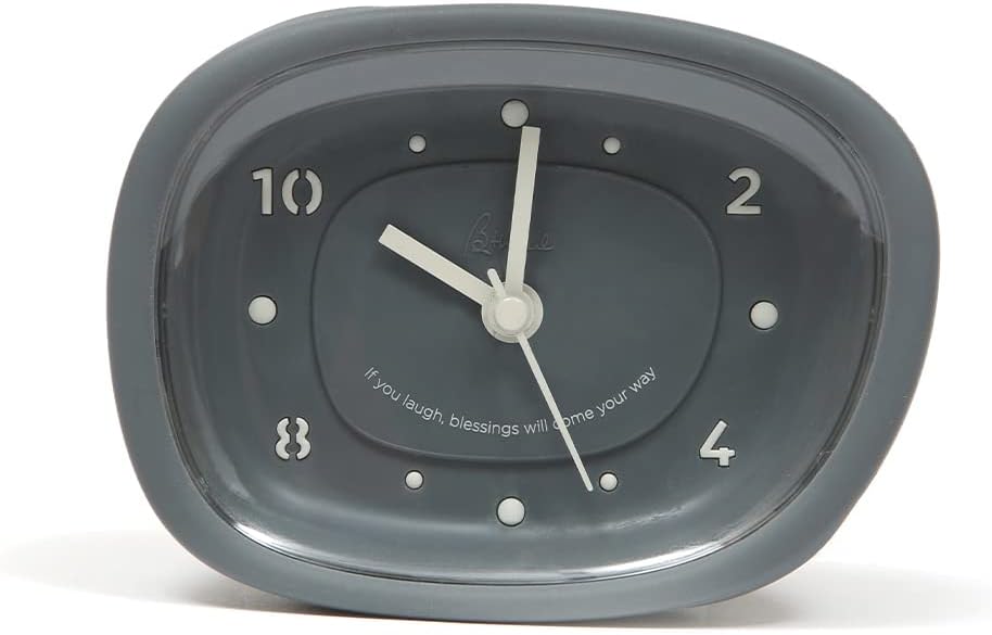 Bathcul, Pebble Bathroom Clock with Suction Cup, Waterproof