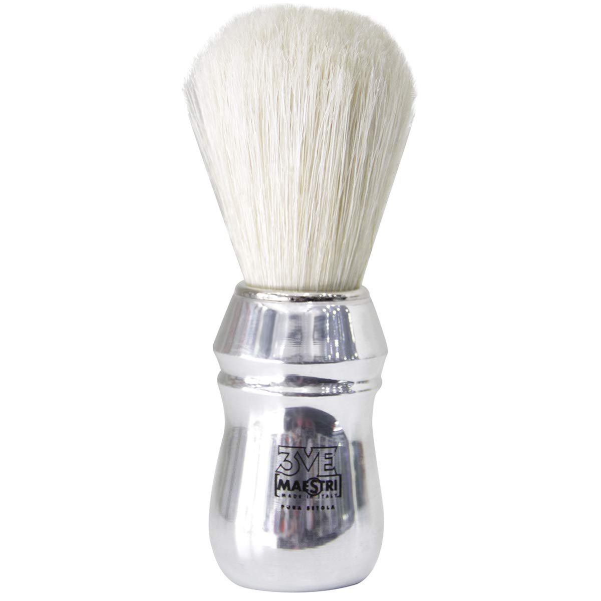 3VE Maestri Professional Aluminum Shaving Brush