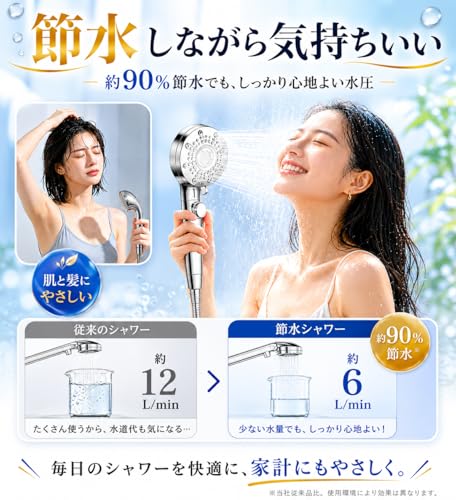 EnergyBear マイクロナノバブル シャワーヘッド