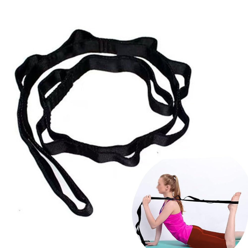 Yoga Stretching Band,200 Cm Cinghia Di Prolunga Per Amaca Yoga, Corda De Arrampicata Sling Regolabile, Extension Straps Per Stretching, Pilates, Fitness