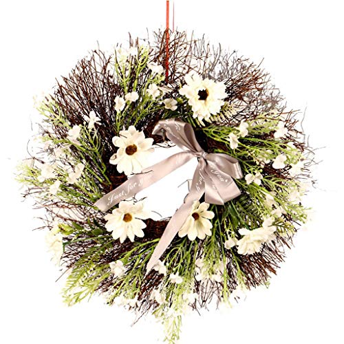 Couronnes de Noël pour porte d'entrée et déco de mariage