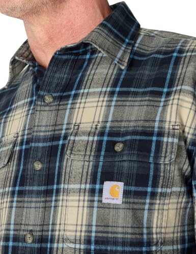 Image of Carhartt Men's Hubbard Loose Ls Plaid Shirt