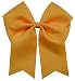 Funny Girl Designs Extra Large Classic Elastic Ponytail Uniform Cheer Bow - Choose Your Color!