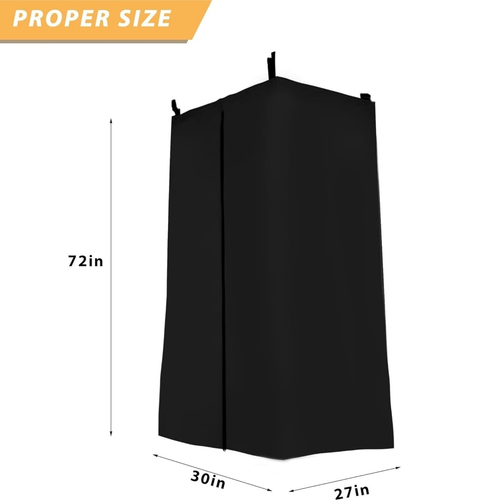 Vestidor Portátil Impermeable y Plegable con Tela Oxford 420D - Tienda de Privacidad para Cambiarse en Playa, Jardín, Viajes, Camping y Barco
