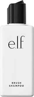 e.l.f. Makeup Brush Shampoo, Washes Away Dirt, Makeup, Oil & Debris & Conditions Bristles, Crafted For Daily Use, Vegan & Cruelty-Free, 4.1 Fl Oz