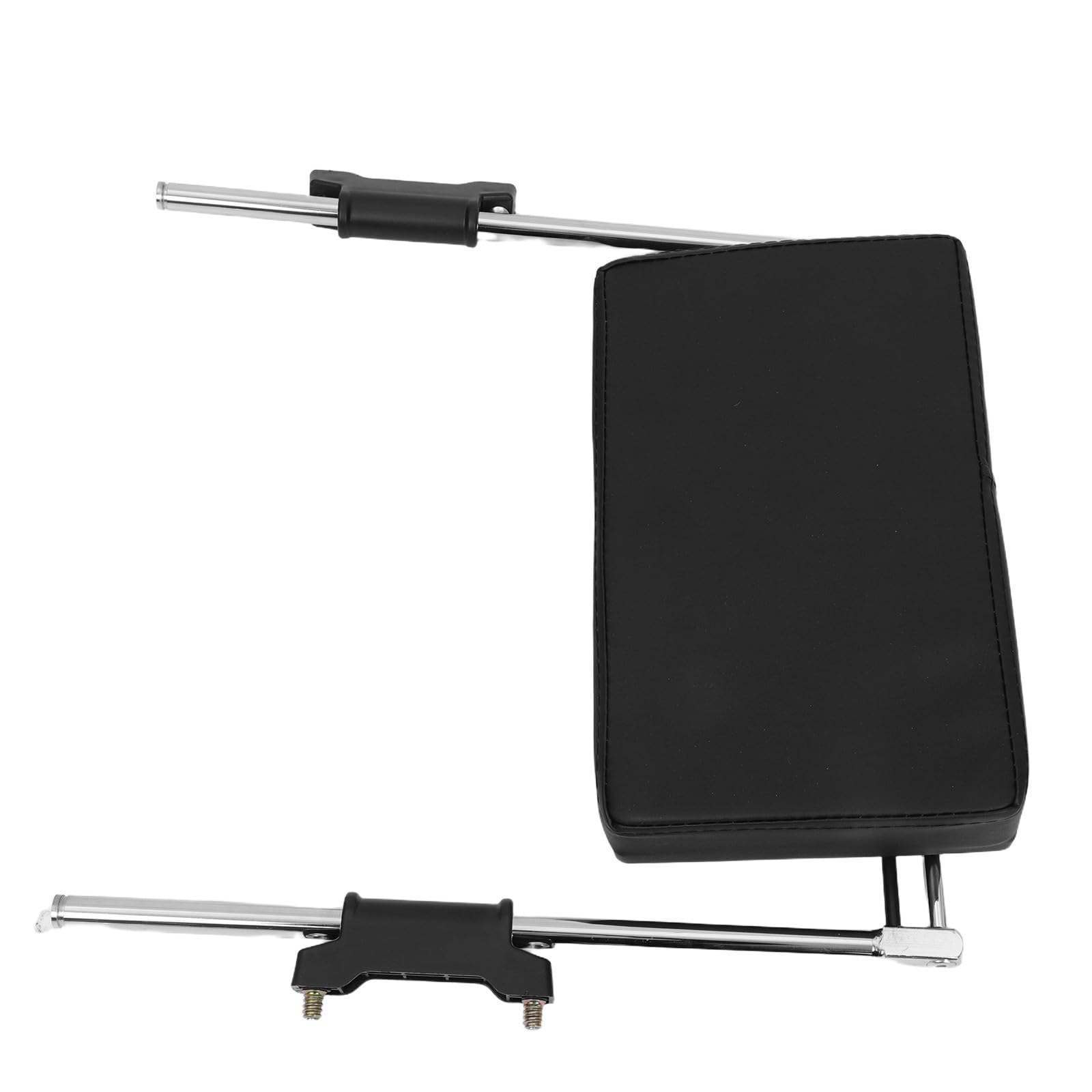 BESPORTBLE Reposapiés de Escritorio, Reposapiés para Sofá, Negro, Hierro, Plástico y Esponja, Fácil Instalación, Diseño Resistente, para Casa y Sillas Gaming